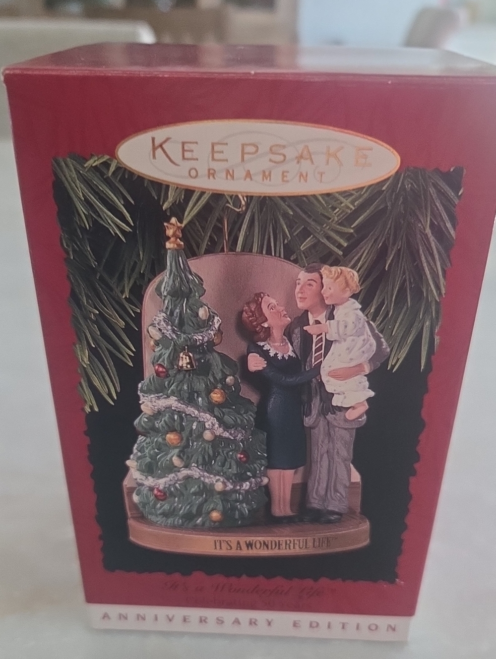 Hallmark KEEPSAKE Ornament "It's a Wonderful Life" Anniversary Edition 1996
